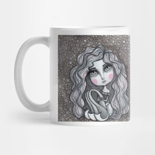 Doodle Mermaid Cutie 3 of 4 Mug